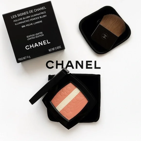 Chanel Les Signes 998 Pêche Lumière Illuminating Blush Holiday
